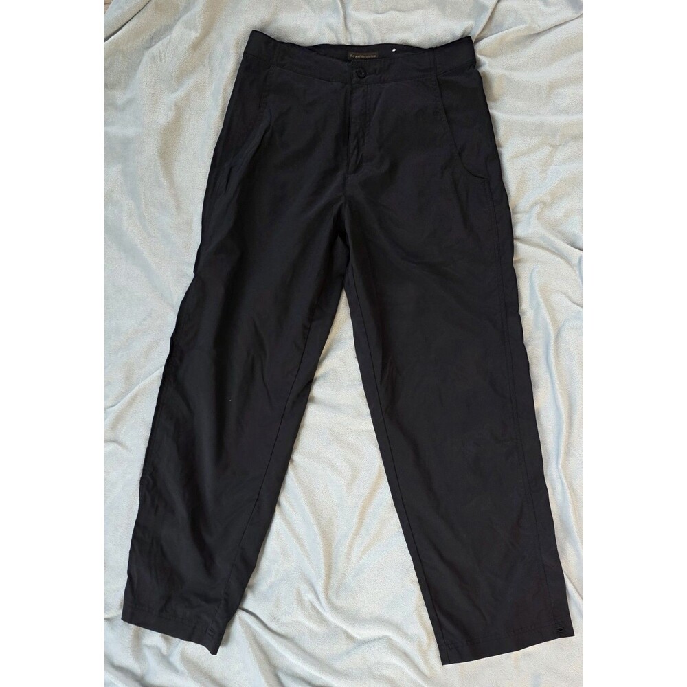 Royal Robbins Womens 6 Short Black Convertible Hiking Travel Pants Outdoor
